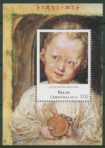 Palau 2012 Weihnachten Gemälde von Dürer Block 273 postfrisch (C41372)