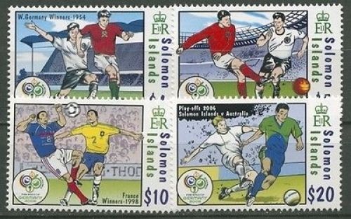 Salomoninseln 2006 Fußball-WM in Deutschland 1305/08 postfrisch