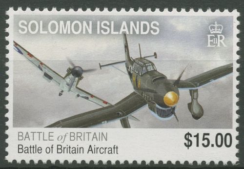 Salomoninseln 2010 Luftschlacht um England Junkers 1408 postfrisch