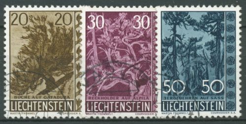 Liechtenstein 1960 Pflanzen Bäume Sträucher 399/01 gestempelt