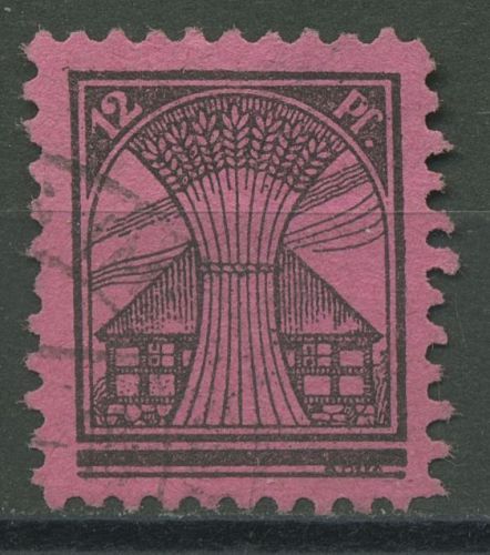 SBZ Mecklenburg-Vorpommern 1945 Freimarke 16 gestempelt