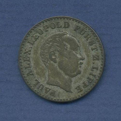 Lippe 2 1/2 Silbergroschen 1847 A, Paul Alexander Leopold, J. 13 ss/ss+ (m6666)