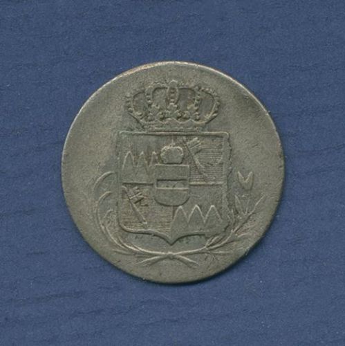 Würzburg Großherzogtum 3 Kreuzer 1807, Ferdinand, J 142, schön (m6675)
