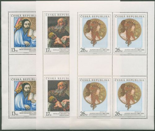 Tschechische Republik 2000 Gemälde 274/76 K postfrisch (C62772)