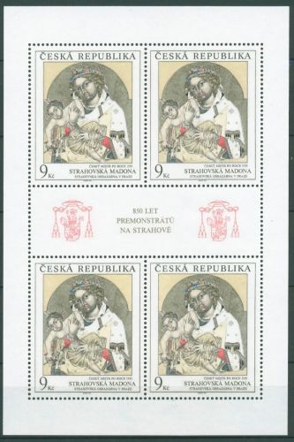 Tschechische Republik 1993 Strahov-Madonna 29 K postfrisch (C64010)