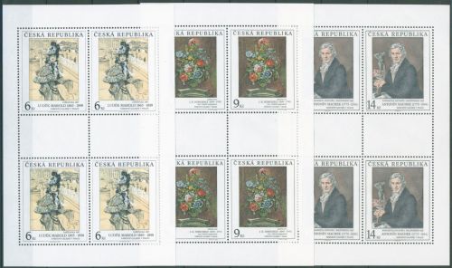Tschechische Republik 1995 Gemälde 96/98 K postfrisch (C64012)