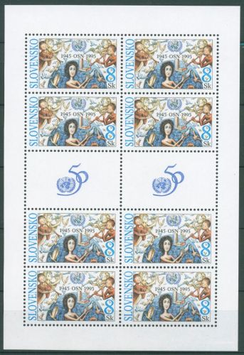 Slowakei 1995 Vereinte Nationen UNO Allegorien 241 K postfrisch (C64065)