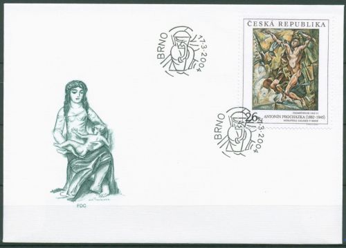 Tschechische Republik 2004 BRNO´05 Gemälde 390 FDC (CX62119)