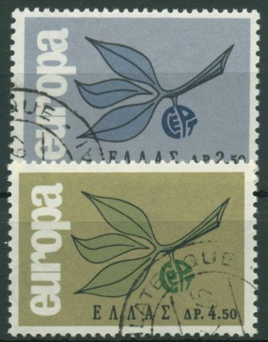 Griechenland 1965 Europa CEPT Zweig 890/91 gestempelt