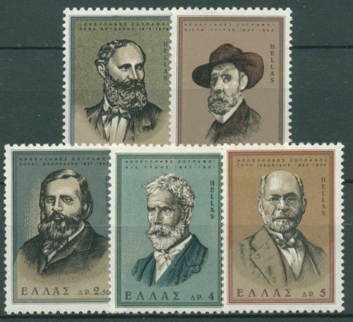 Griechenland 1966 Kunst Neugriechische Maler 897/01 postfrisch