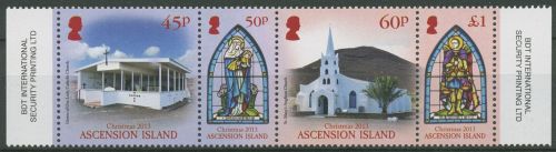 Ascension 2013 Weihnachten Kirchen 1238/41 ZD postfrisch (C41439)