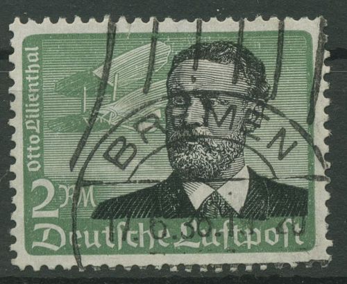 Deutsches Reich 1934 Otto Lilienthal 538 x gestempelt, Zahnfehler (R18962)