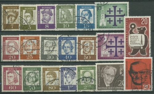 Berlin Jahrgang 1961 komplett (197/17) gestempelt (SG98590)