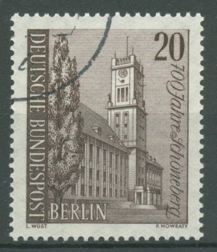 Berlin 1964 Schöneberger Rathaus 233 gestempelt