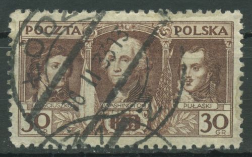Polen 1932 200. Geburtstag von George Washington 271 gestempelt