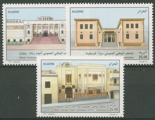 Algerien 2016 Museen in Oran und Constantine 1815/17 postfrisch