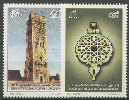 Algerien 2011 Tiemcen Hauptstadt der islamischen Kultur 1654/55 postfrisch