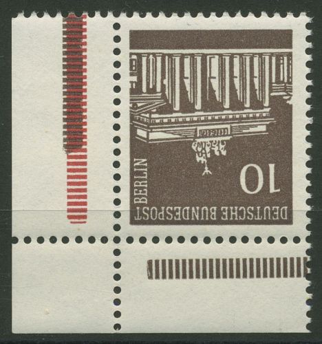 Berlin 1966 Brandenburger Tor Ecke aus MHB 286 ER 6.3 aus MHB postfrisch