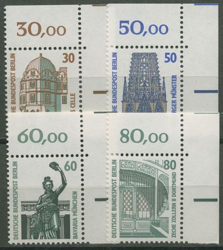 Berlin 1987 Sehenswürdigkeiten SWK 793/96 Ecke 2 postfrisch