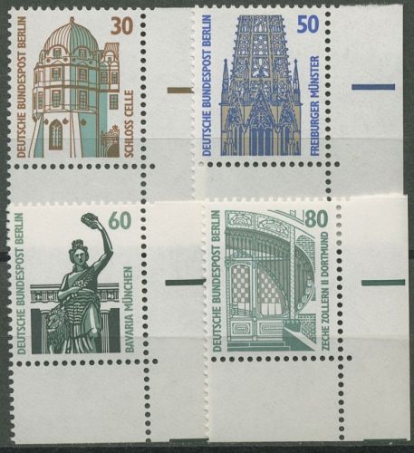 Berlin 1987 Sehenswürdigkeiten SWK 793/96 Ecke 4 postfrisch