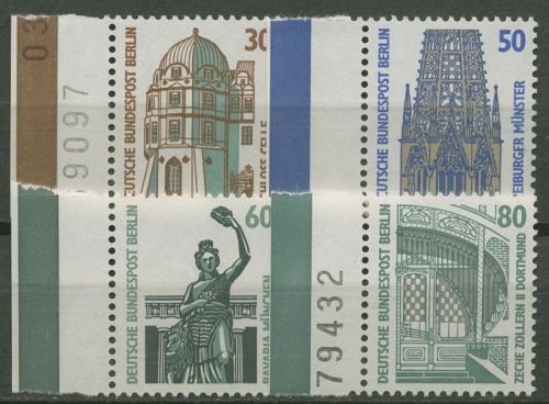 Berlin 1987 Sehenswürdigkeiten SWK 793/96 SR li. postfrisch