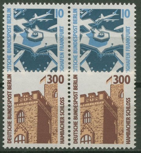 Berlin 1988 Sehenswürdigkeiten SWK 798/99 waagerechte Paare postfrisch