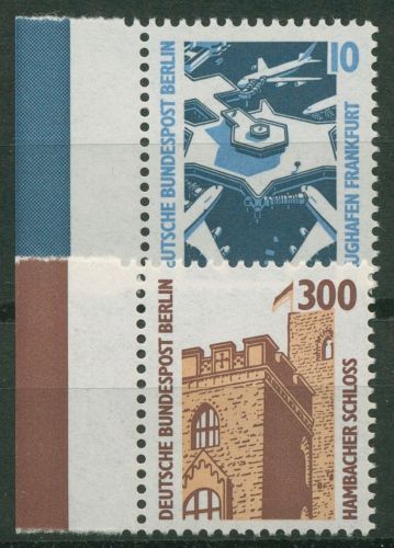 Berlin 1988 Sehenswürdigkeiten SWK 798/99 SR li. postfrisch