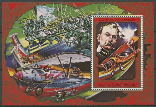 Guinea-Bissau 1979 Luftfahrt Flugzeuge Block 152 A postfrisch (C29004)