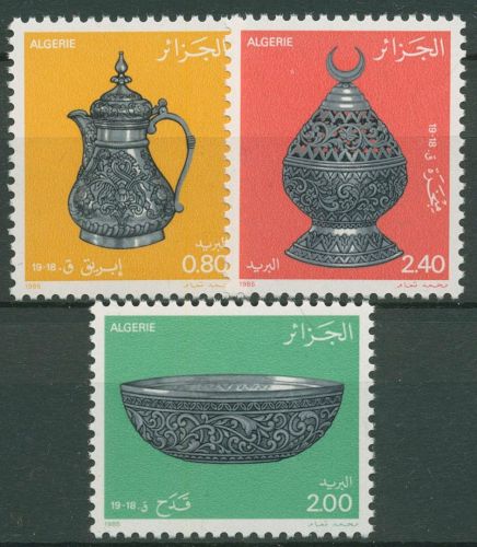 Algerien 1985 Gold- und Silberschmiedekunst 870/72 postfrisch
