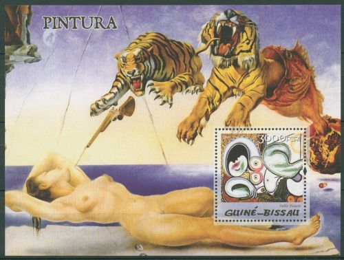 Guinea-Bissau 2005 Gemälde von Pablo Picasso Block 509 postfrisch (C41572)