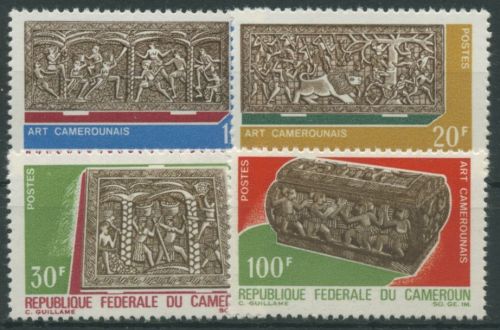 Kamerun 1967 Kameruner Holzschnitzkunst 520/23 postfrisch