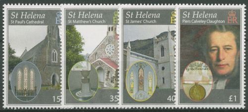St. Helena 2009 150 Jahre anglikanische Diözese 1095/98 postfrisch