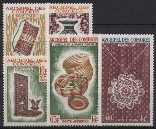 Komoren 1963 Kunsthandwerk 55/59 postfrisch