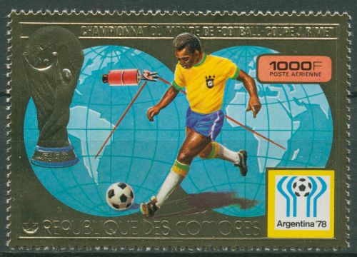 Komoren 1978 Fußball-WM Argentinien Pelé Pokal 391 A postfrisch