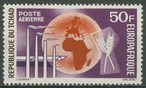 Tschad 1964 Wirtschaftsorganisation EUROPAFRIQUE 119 postfrisch
