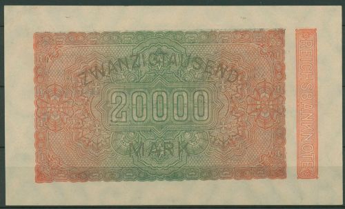 Dt. Reich 20000 Mark 1923, DEU-95i FZ PG, fast kassenfrisch (K1379)