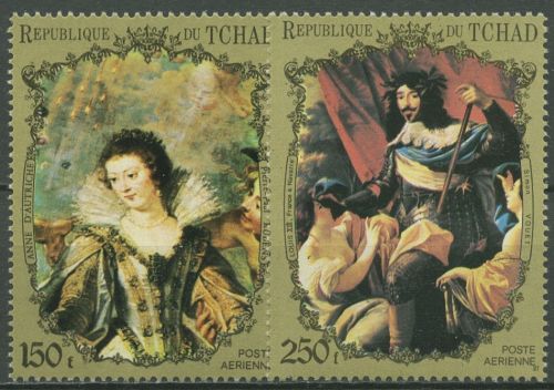 Tschad 1972 Könige u. Persönlichkeiten am französischen Hof 459/60 postfrisch