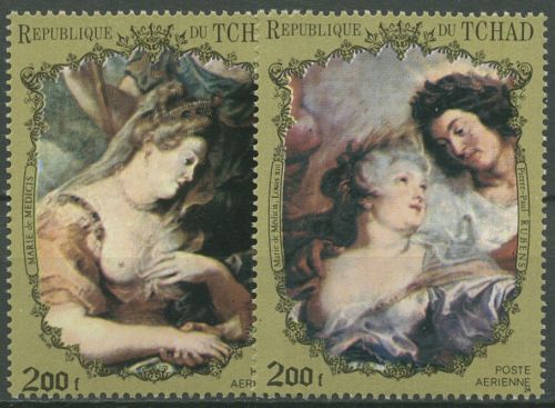 Tschad 1972 Könige u. Persönlichkeiten am französischen Hof 540/41 postfrisch