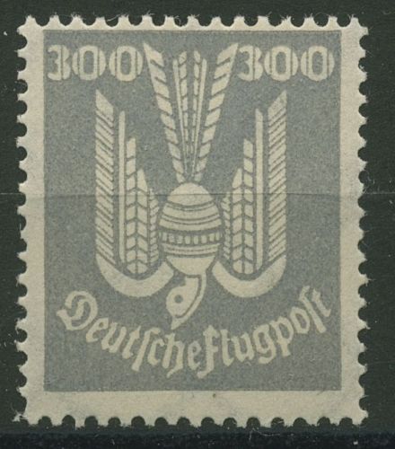 Deutsches Reich 1924 Flugpostmarke Holztaube 350 X mit Falz