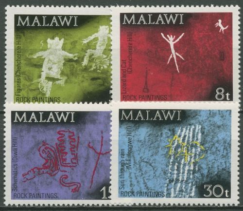 Malawi 1972 Felszeichnungen 182/85 A postfrisch