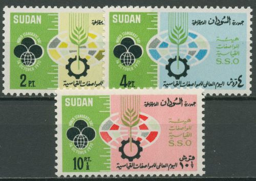 Sudan 1972 Tag der weltweiten Normierung 280/82 postfrisch