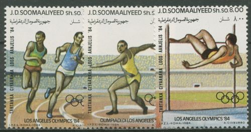 Somalia 1984 Olympische Sommerspiele Los Angeles 353/55 postfrisch