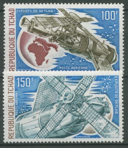 Tschad 1974 Skylab-Unternehmen 691/92 postfrisch