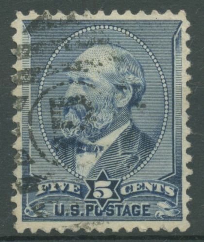 USA 1887 Präsident James A. Garfield 57 gestempelt