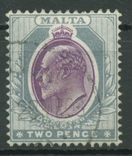 Malta 1903 König Edward VII. 19 gestempelt