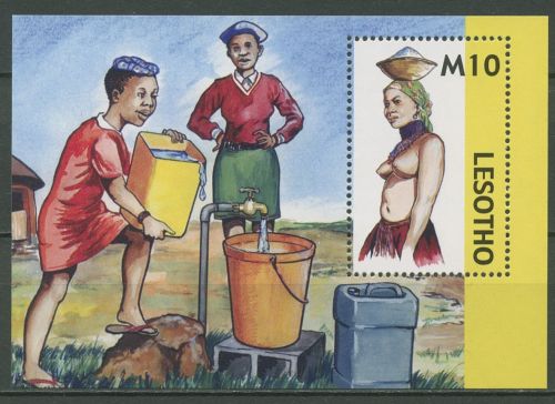 Lesotho 2006 Lastenträgerinnen der Mosotho Block 206 postfrisch (C41856)