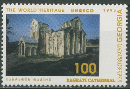 Georgien 1995 Bagrati-Kathedrale UNESCO-Welterbe 141 postfrisch