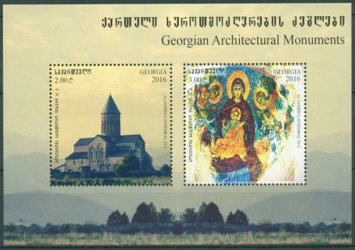 Georgien 2016 Alawerdi-Kloster Block 70 postfrisch (C64279)