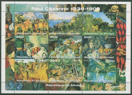 Senegal 1999 Gemälde von Paul Cézanne 1898/06 K postfrisch (C41947)