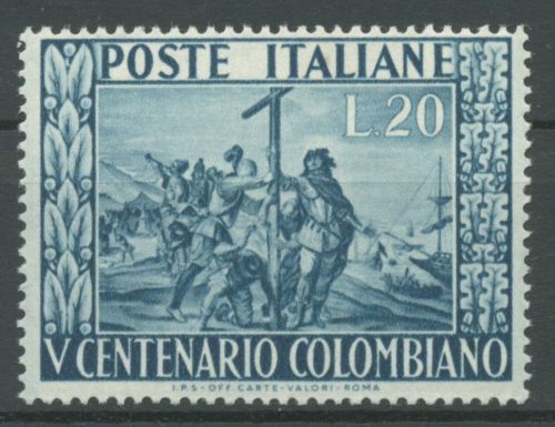 Italien 1951 500. Geburtstag von Christoph Kolumbus 833 postfrisch